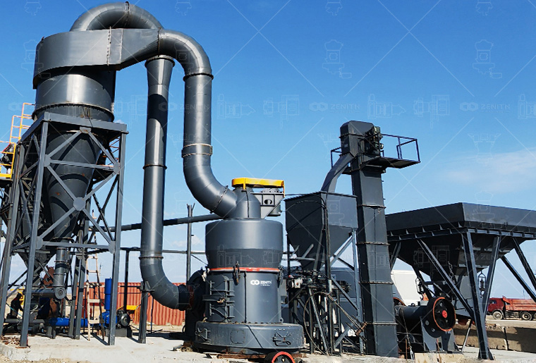Línea de producción para la utilización integral de residuos de carbonato cálcico