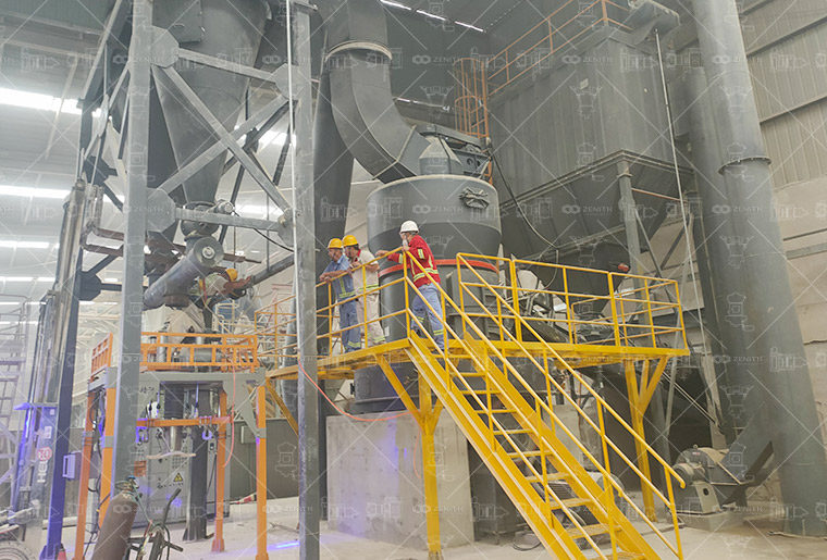 Línea de producción de cal en polvo para la construcción